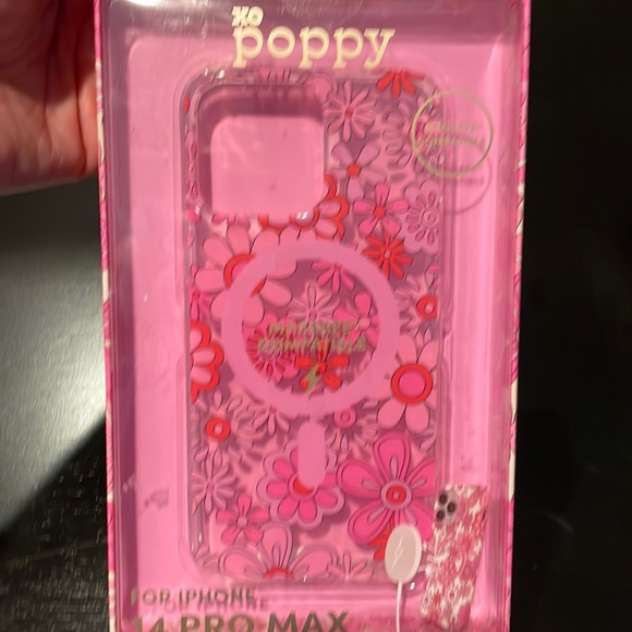 NIP ππΈxo poppy πΈπ iPhone 14 Pro Max Floral Phone Case π±πΈπΊ - Picture 1 of 6